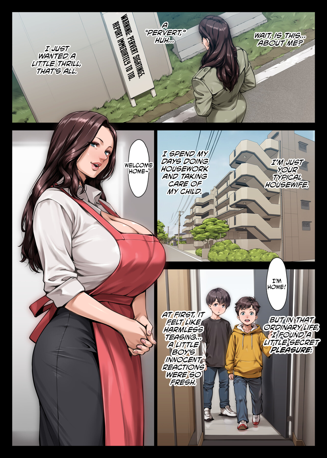 Hentai Manga Comic-The Story of a Slut The Hostage (Female) is Haunting-Read-13